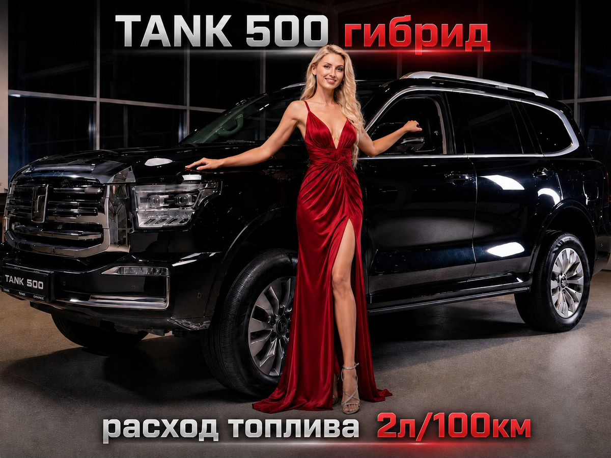 Tank 500 I, Черный Богдо, металлик, 6899000 рублей, вид 2