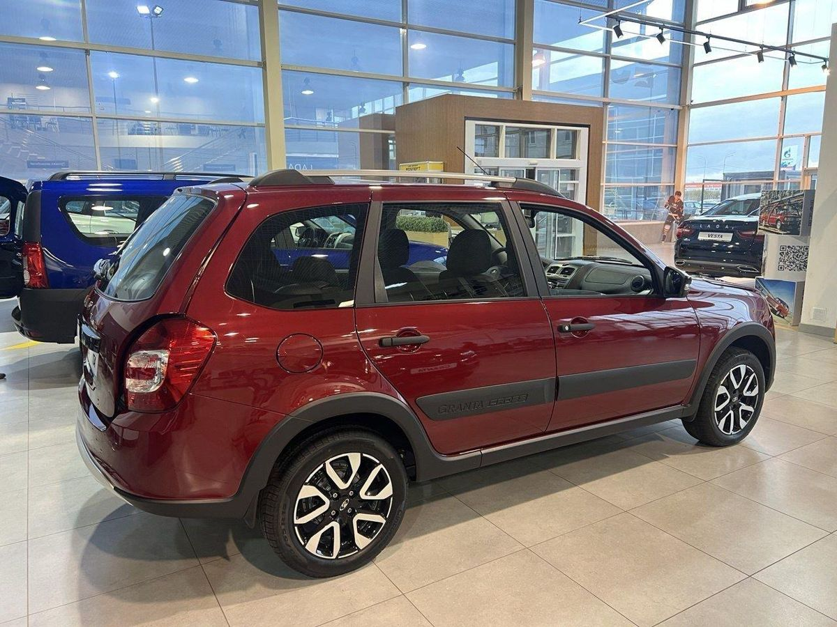 LADA Granta Cross I Рестайлинг, Бордовый "Фламенко" металлик, 916832 рублей, вид 4