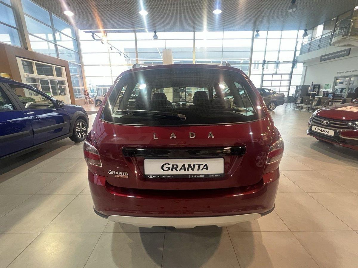 LADA Granta Cross I Рестайлинг, Бордовый "Фламенко" металлик, 916832 рублей, вид 6
