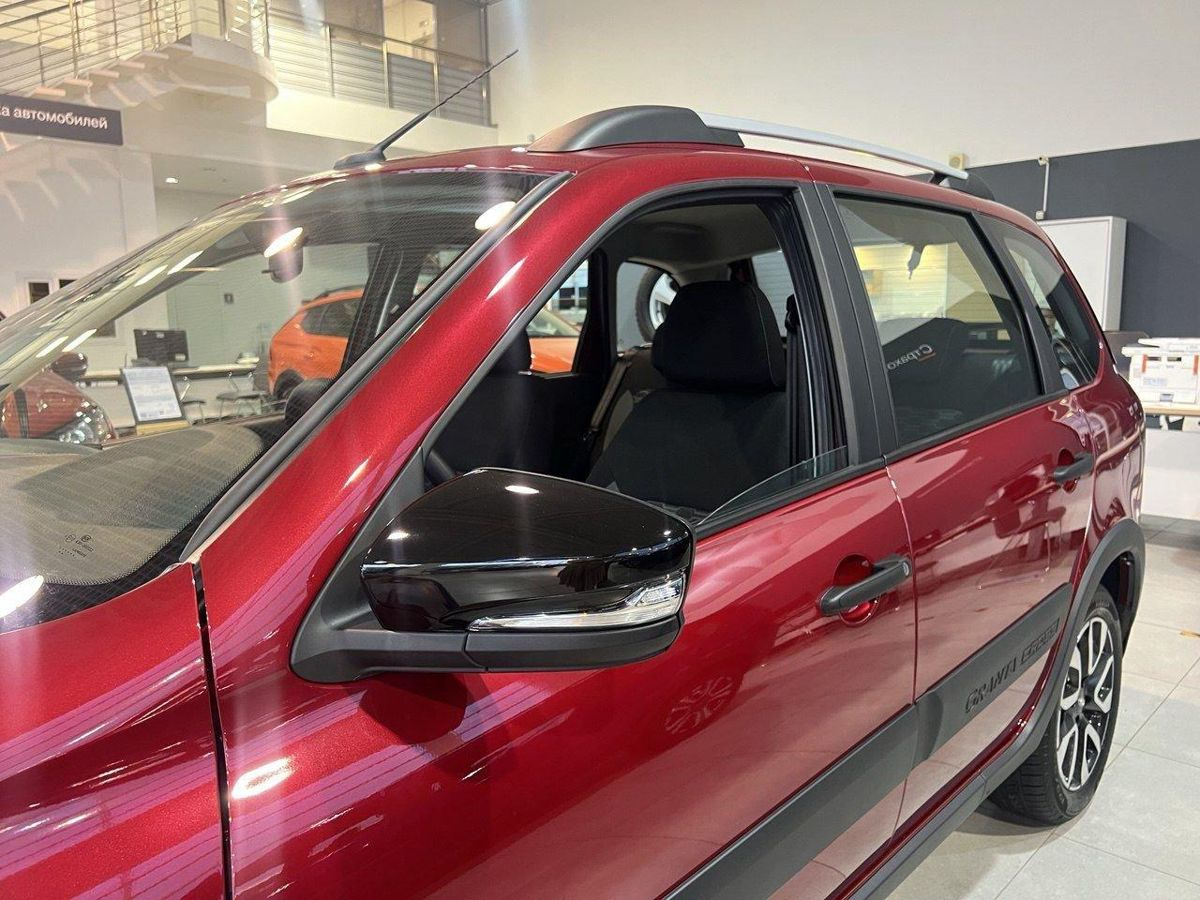 LADA Granta Cross I Рестайлинг, Бордовый "Фламенко" металлик, 916832 рублей, вид 9