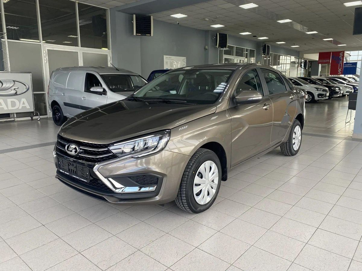 LADA Vesta I Рестайлинг (NG), Золотисто-коричневый "Кориандр" металлик, 1270360 рублей, вид 2