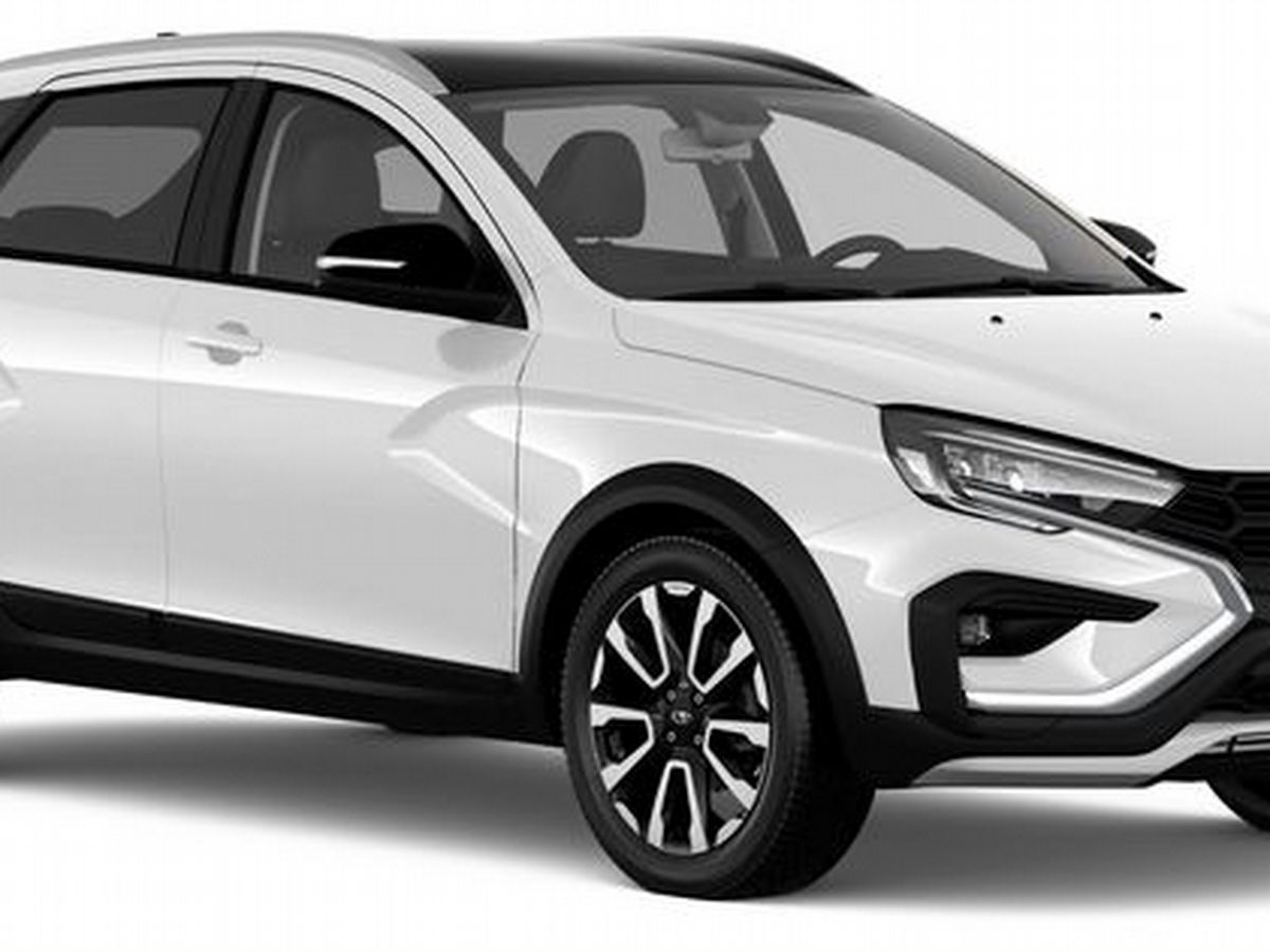 LADA Vesta SW Cross I Рестайлинг (NG), Белый "Ледниковый", 2119600 рублей, вид 2