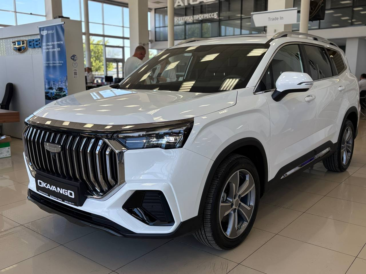 Geely Okavango I Рестайлинг, Crystal White / Белый, 3525990 рублей, вид 2