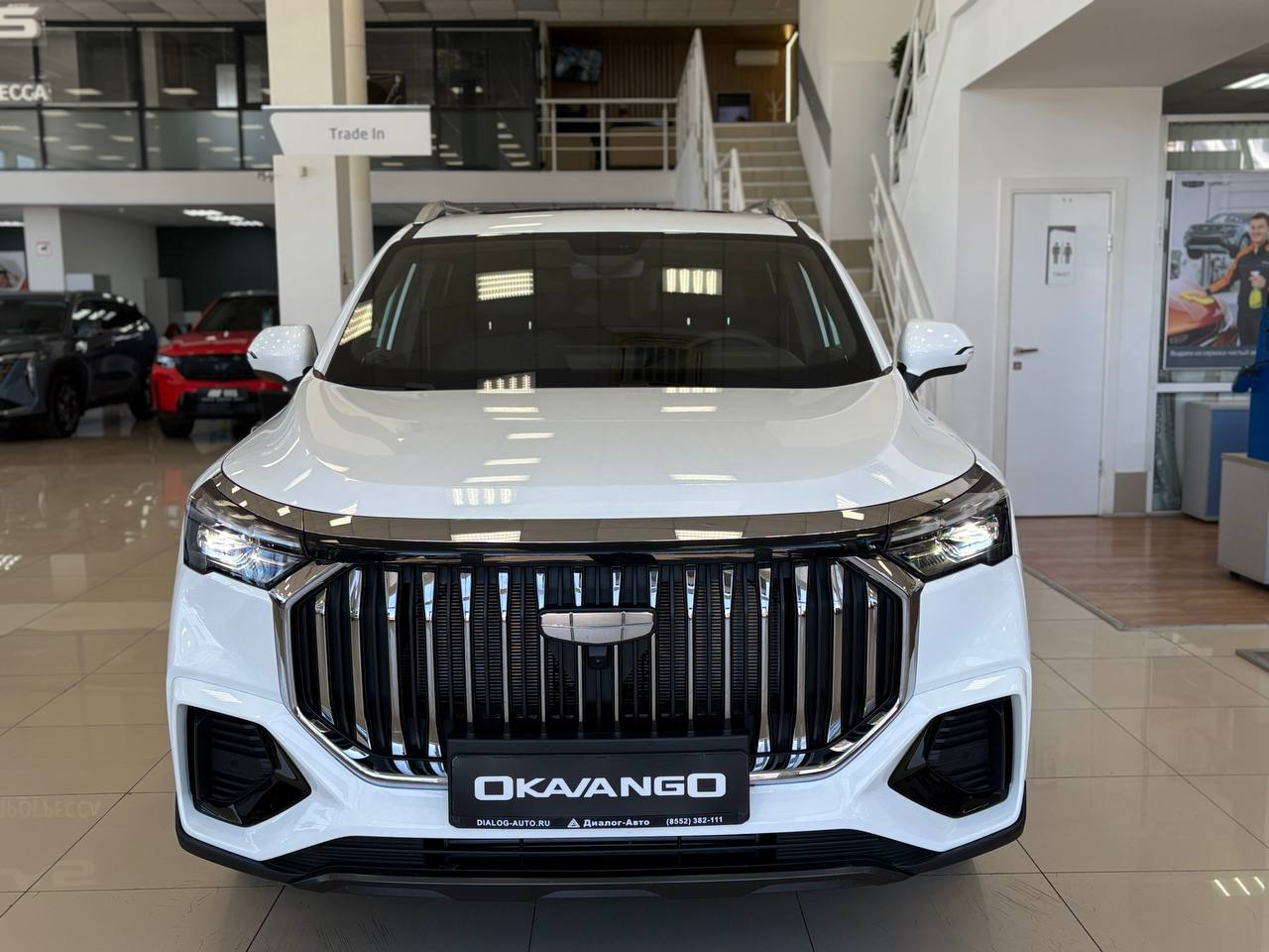 Geely Okavango I Рестайлинг, Crystal White / Белый, 3525990 рублей, вид 3