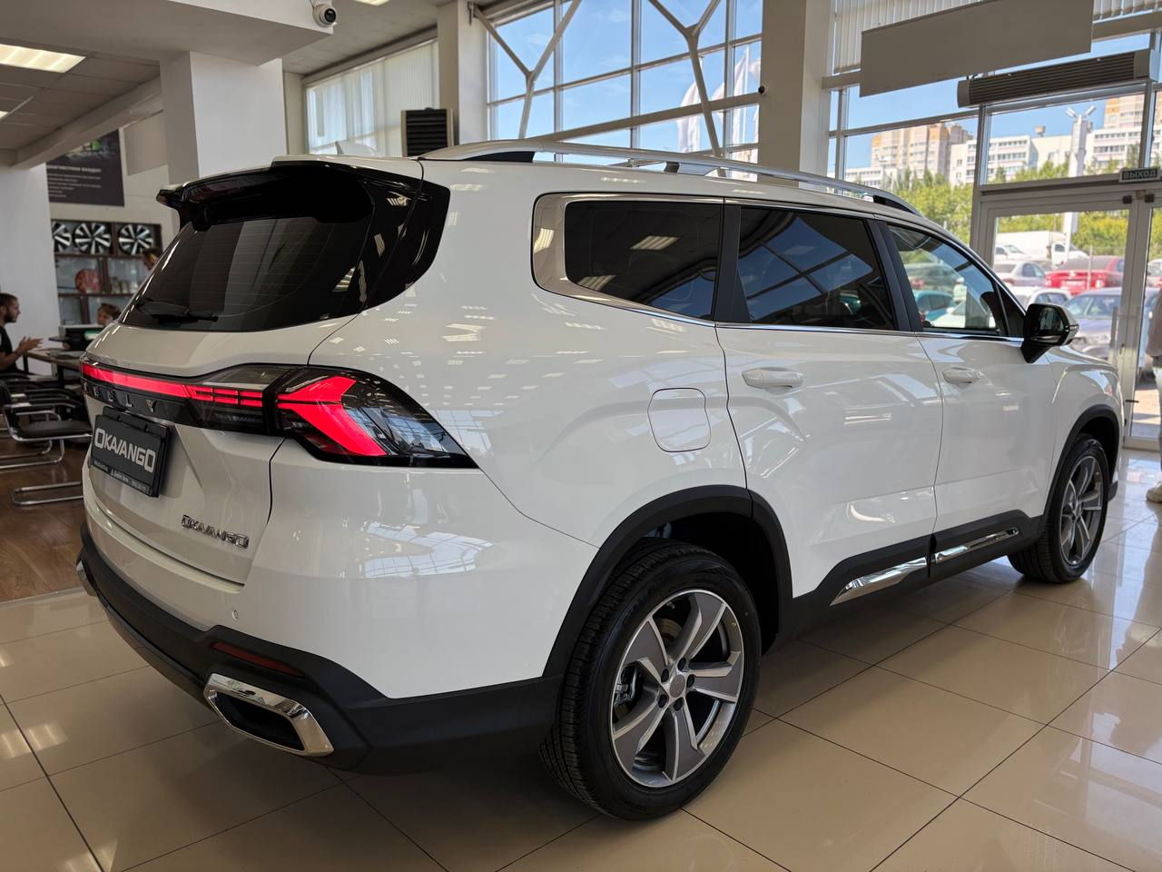 Geely Okavango I Рестайлинг, Crystal White / Белый, 3525990 рублей, вид 6