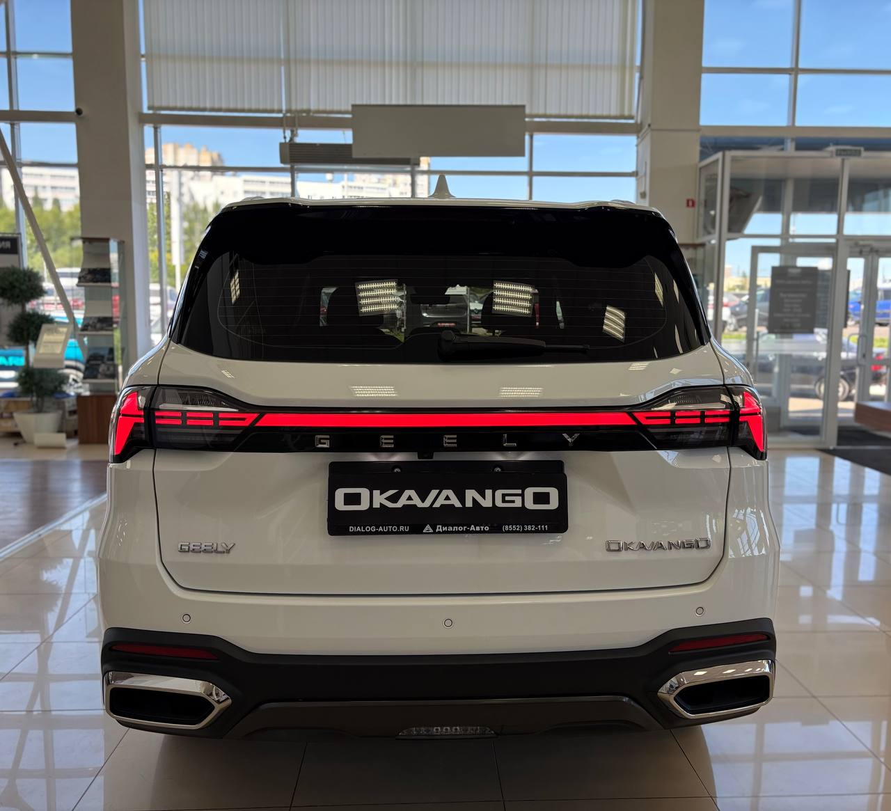 Geely Okavango I Рестайлинг, Crystal White / Белый, 3525990 рублей, вид 7