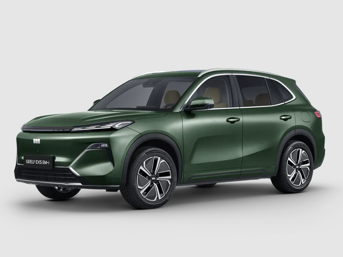 Geely EX5 EM-i I, Jungle Green / Зеленый металлик, 3464990 рублей, вид 4