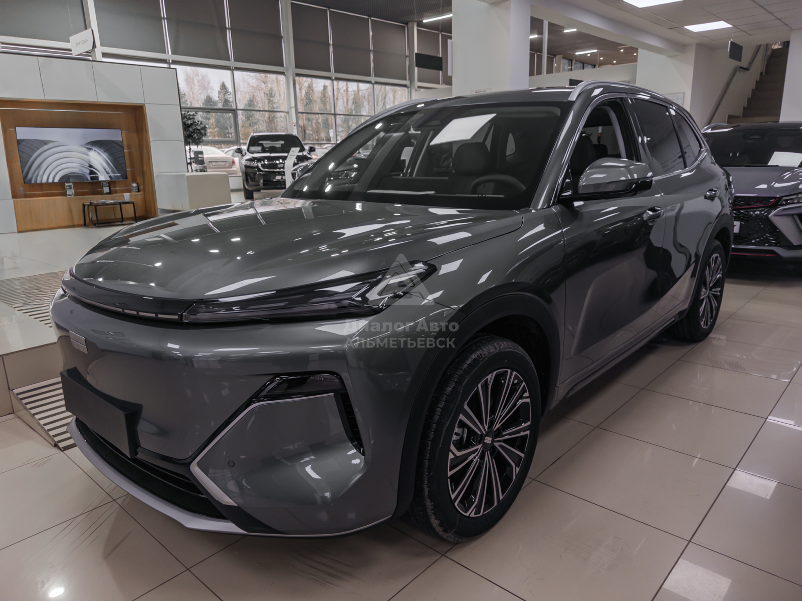 Geely EX5 EM-i I, Twilight Grey / Серый металлик, 3814990 рублей, вид 2
