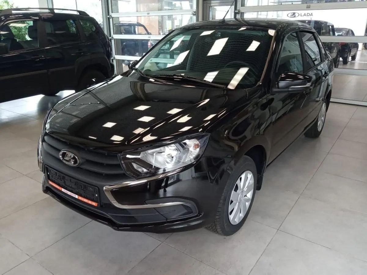 LADA Granta седан I Рестайлинг, Черный "Пантера", 809120 рублей, вид 2