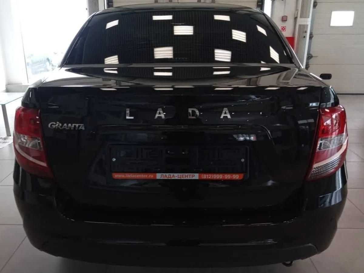 LADA Granta седан I Рестайлинг, Черный "Пантера", 809120 рублей, вид 4