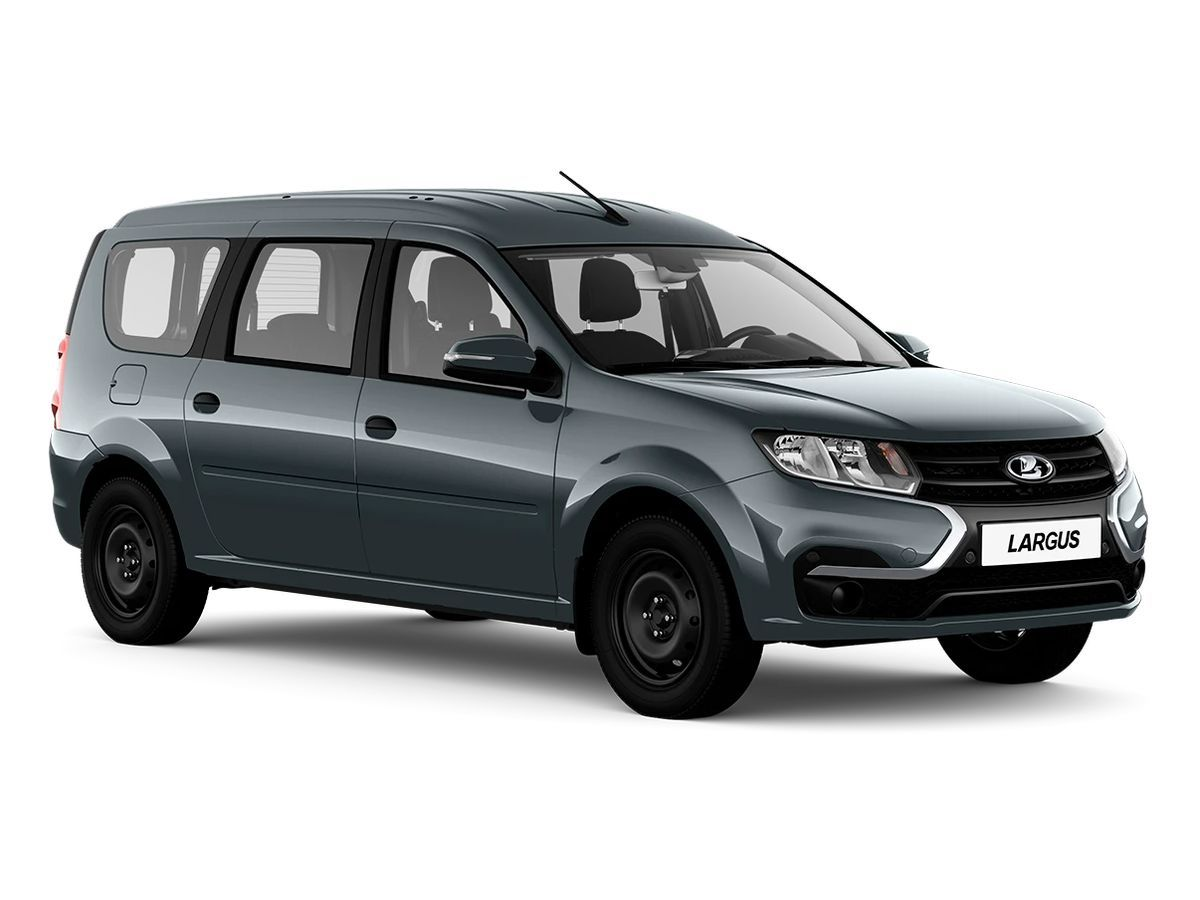 LADA Largus I Рестайлинг, Серебристо-темно-серый "Борнео" металлик, 1145470 рублей, вид 2