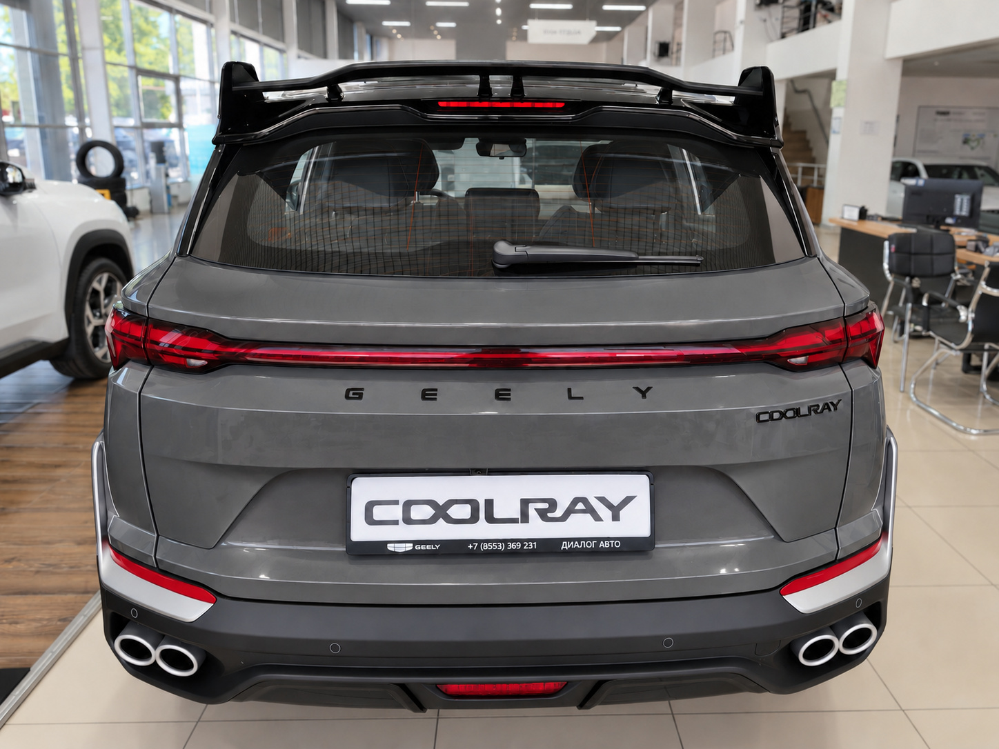 Geely Coolray I Рестайлинг 2, Unicorn Grey / Лиловый перламутр, 2949990 рублей, вид 3