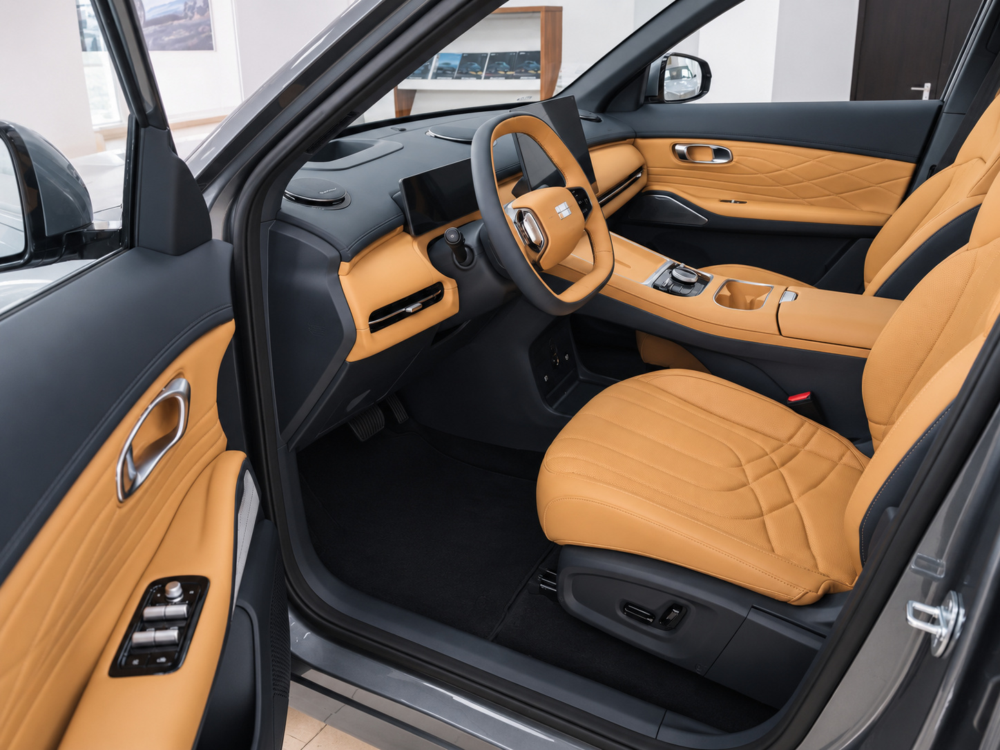 Geely EX5 Гибрид I, Twilight Grey / Серый металлик, 3814990 рублей, вид 10