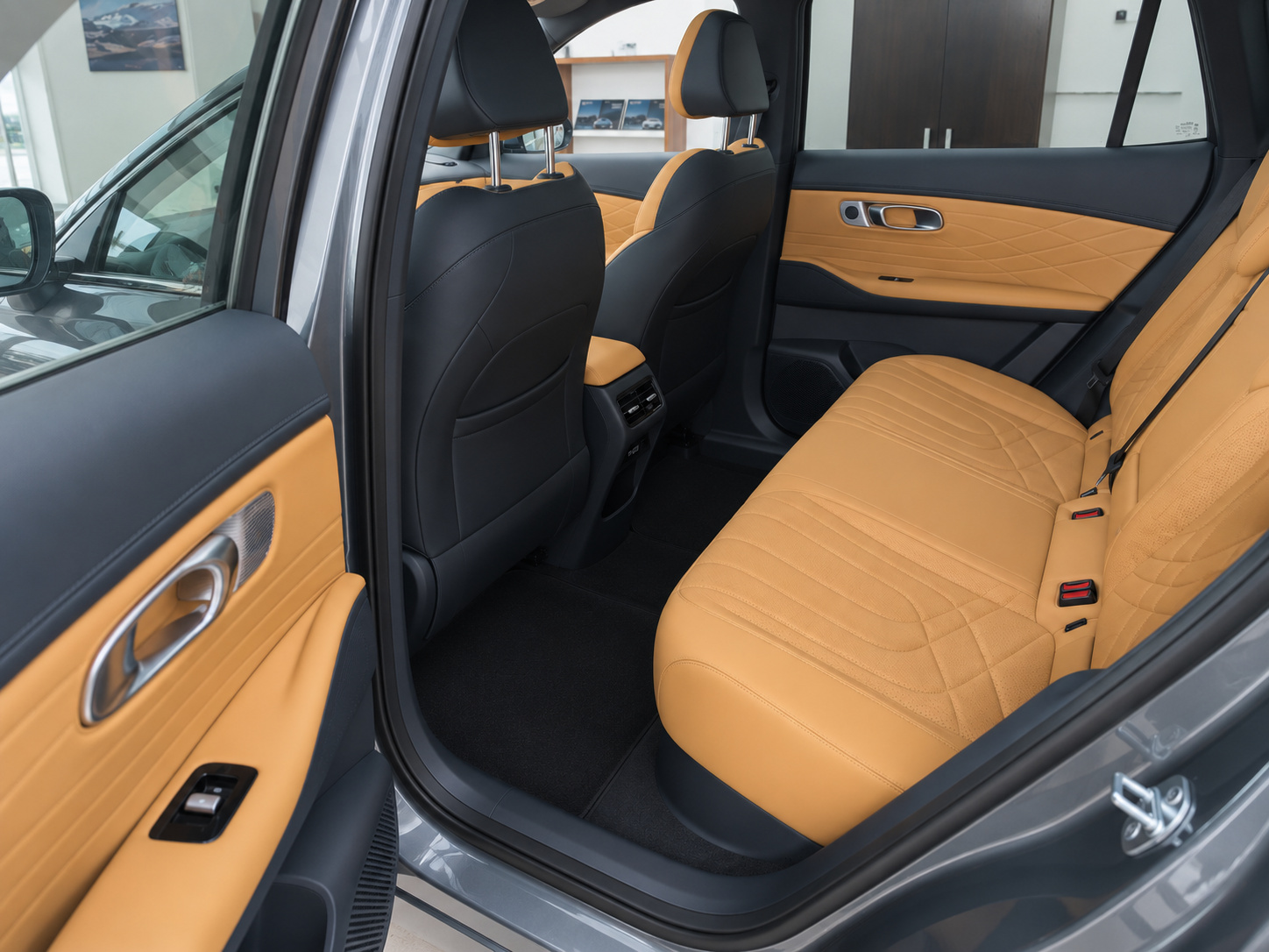 Geely EX5 Гибрид I, Twilight Grey / Серый металлик, 3814990 рублей, вид 14