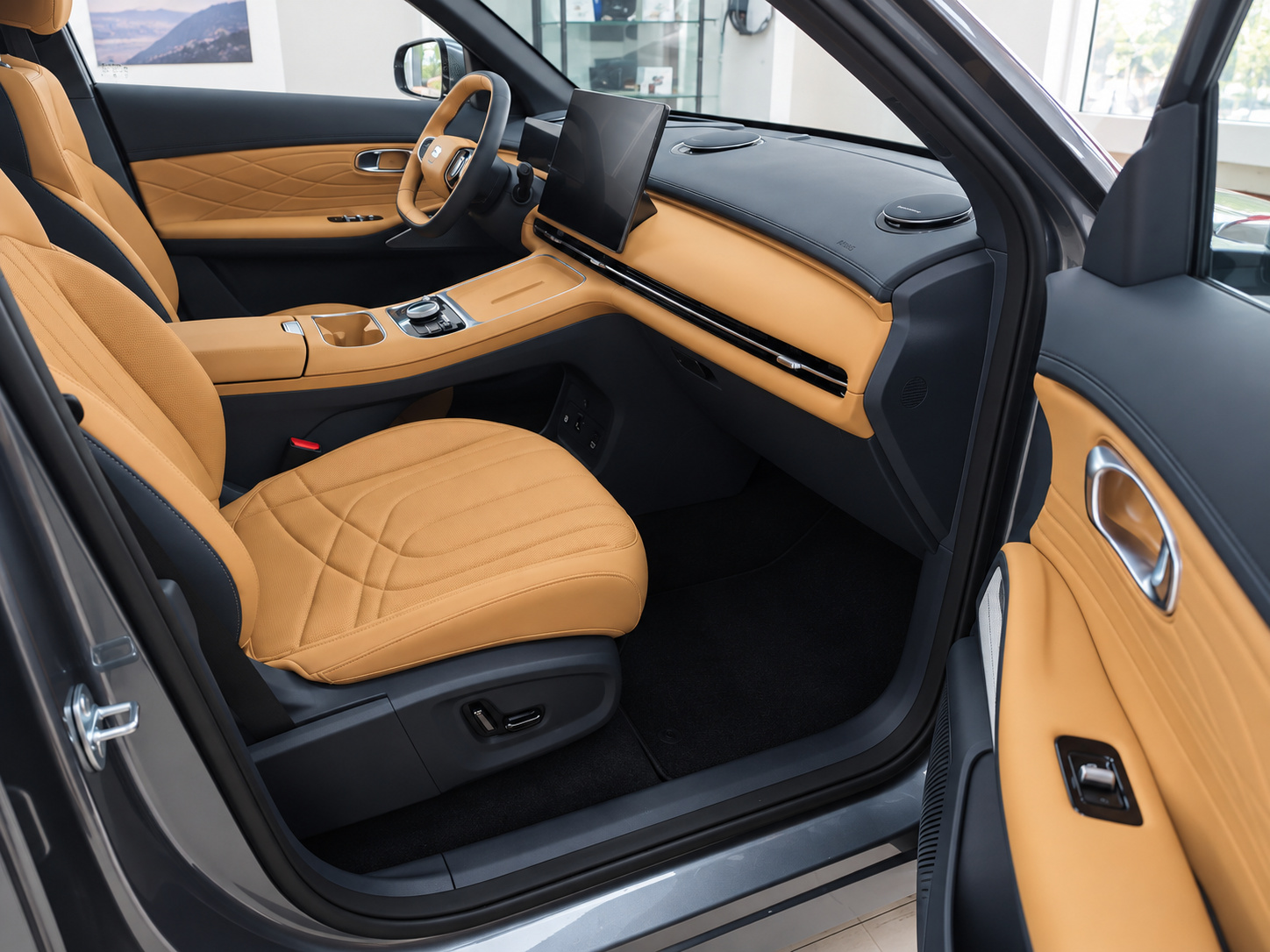 Geely EX5 Гибрид I, Twilight Grey / Серый металлик, 3814990 рублей, вид 13