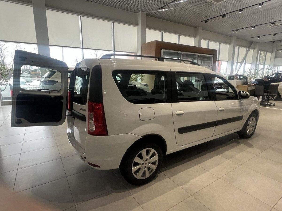 LADA Largus I Рестайлинг, Белый "Ледниковый", 1312978 рублей, вид 5