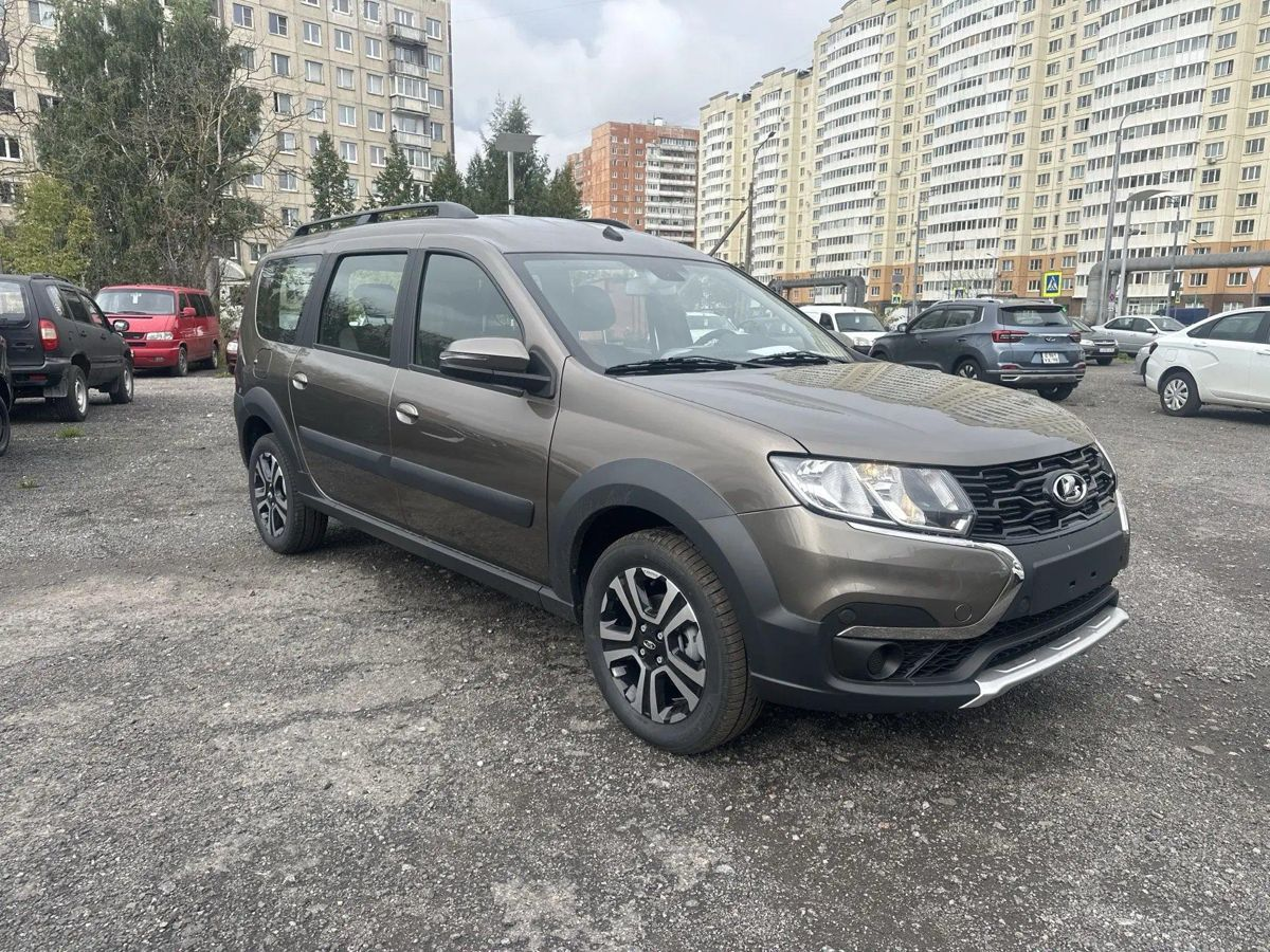 LADA Largus Cross I Рестайлинг, Золотисто-коричневый "Кориандр" металлик, 1402078 рублей, вид 7