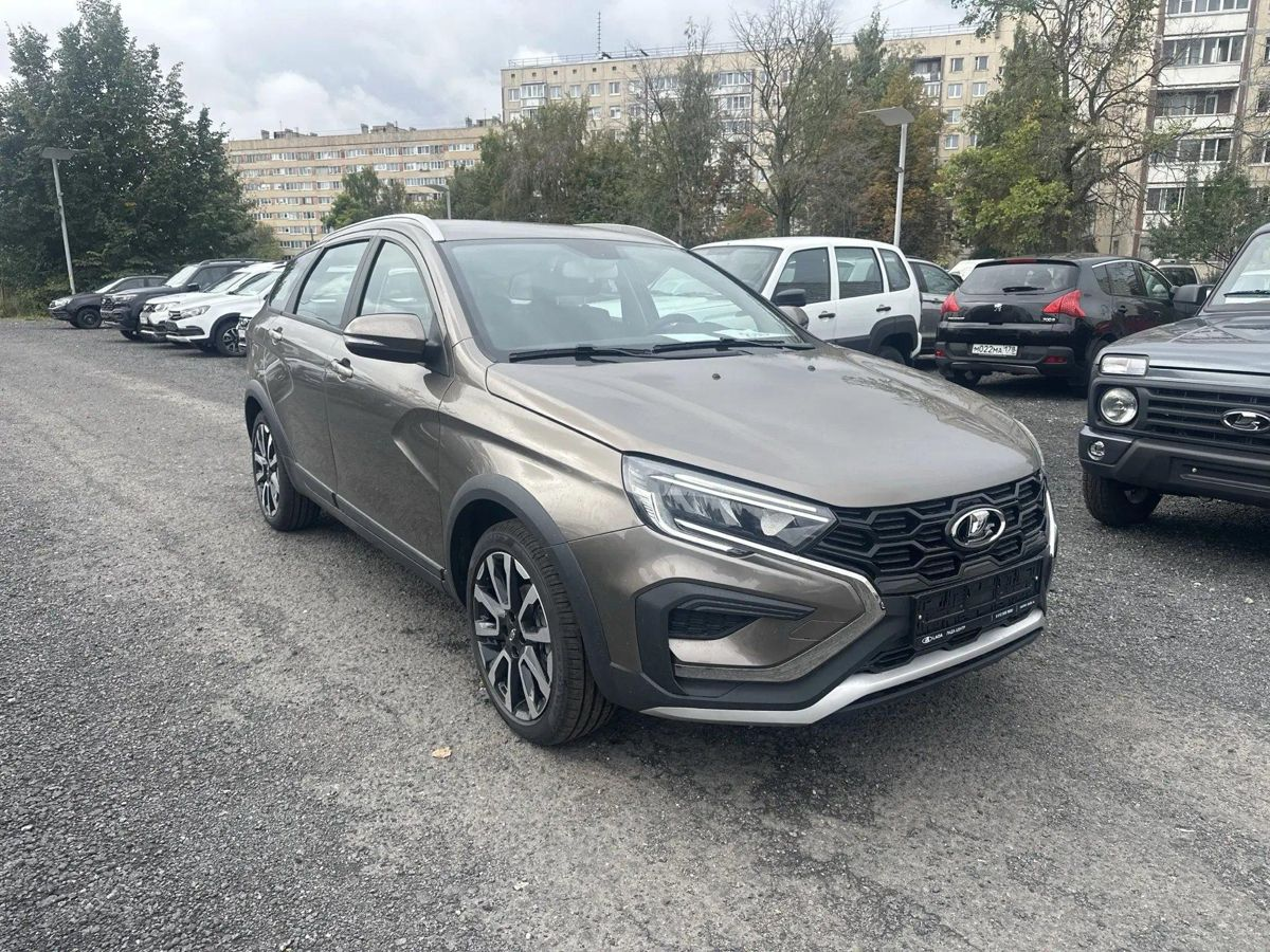 LADA Vesta SW Cross I Рестайлинг (NG), Золотисто-коричневый "Кориандр" металлик, 1563496 рублей, вид 3