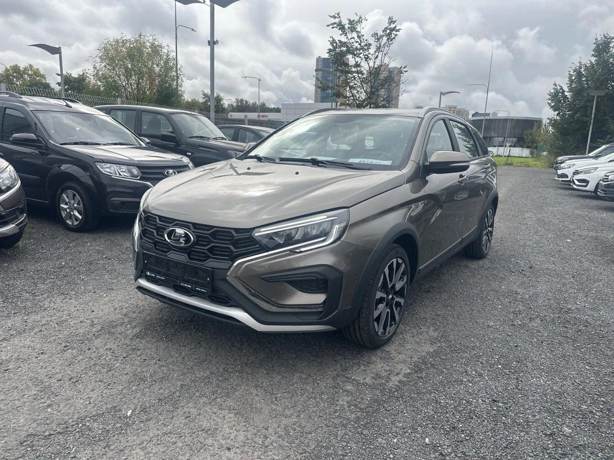 LADA Vesta SW Cross I Рестайлинг (NG), Золотисто-коричневый "Кориандр" металлик, 1563496 рублей, вид 4