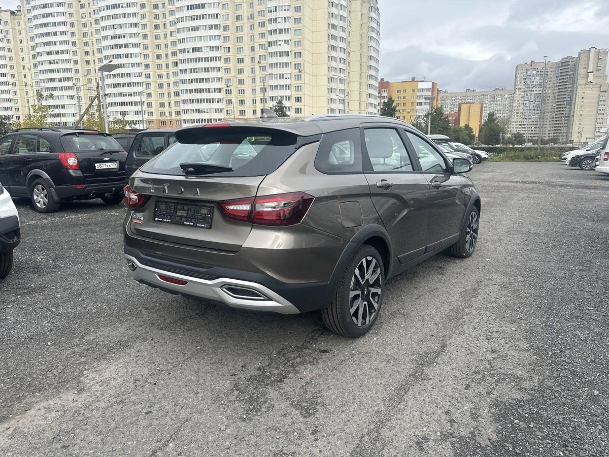 LADA Vesta SW Cross I Рестайлинг (NG), Золотисто-коричневый "Кориандр" металлик, 1563496 рублей, вид 5