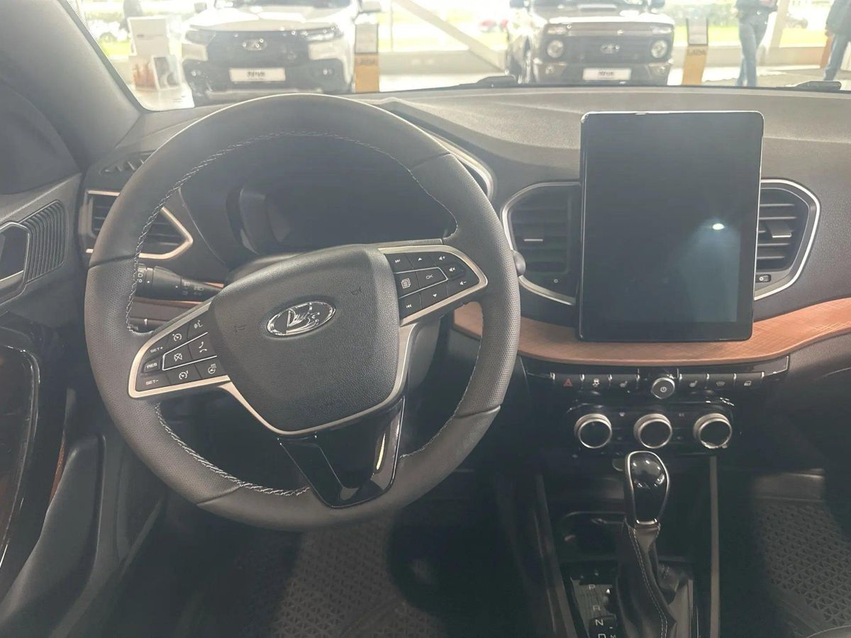 LADA Vesta SW Cross I Рестайлинг (NG), Серебристо-темно-серый "Борнео" металлик, 1696552 рублей, вид 4