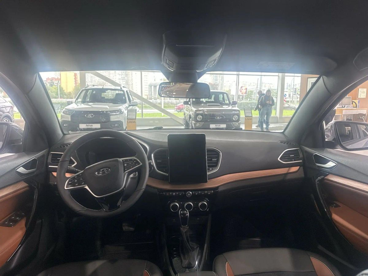 LADA Vesta SW Cross I Рестайлинг (NG), Серебристо-темно-серый "Борнео" металлик, 1696552 рублей, вид 9