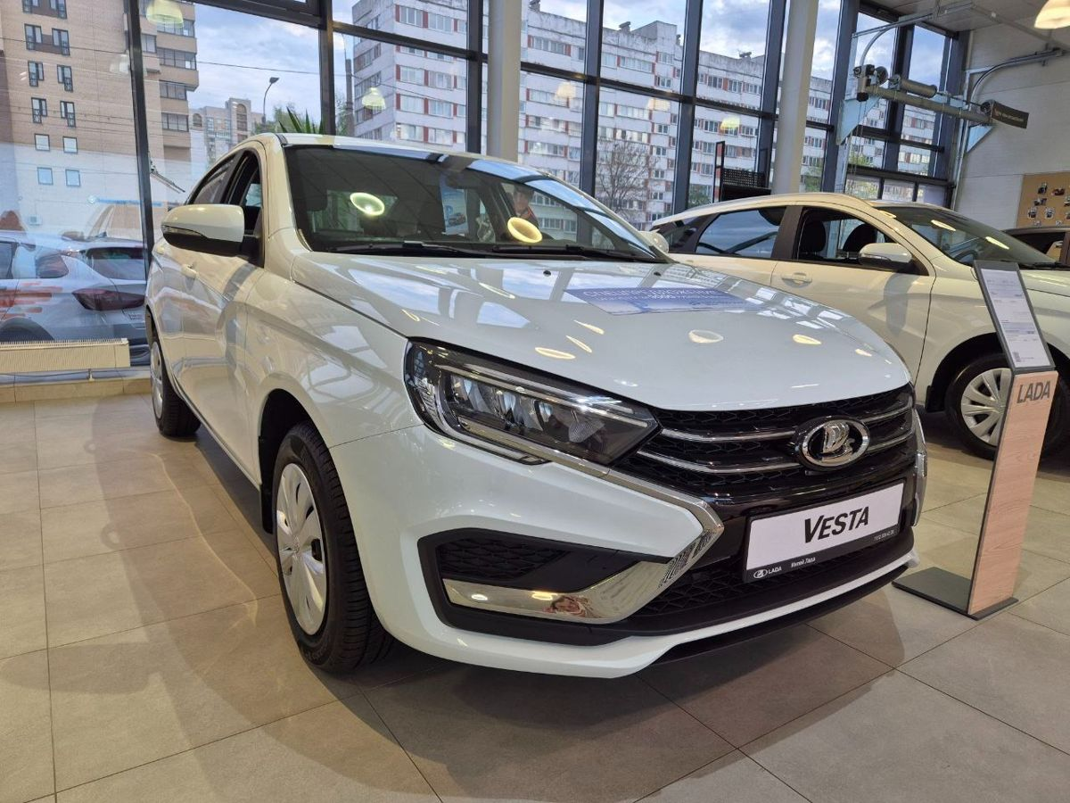 LADA Vesta I Рестайлинг (NG), Белый "Ледниковый", 1297500 рублей, вид 3