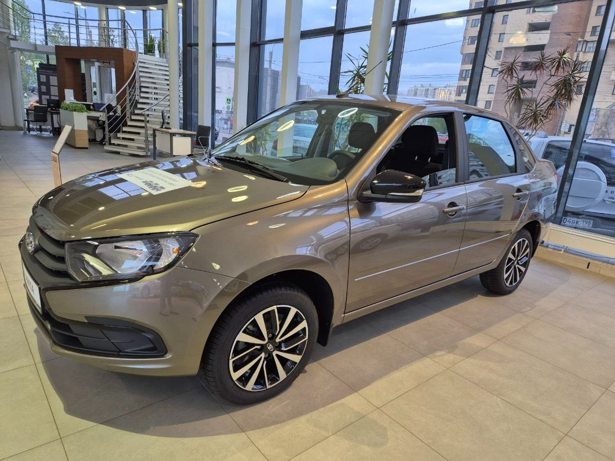 LADA Granta лифтбек I Рестайлинг, Золотисто-коричневый "Кориандр" металлик, 1007200 рублей, вид 5