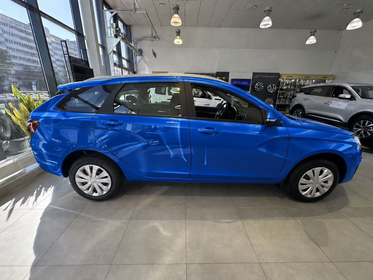 LADA Vesta SW I Рестайлинг (NG), Синий "Капитан" металлик, 1544000 рублей, вид 4