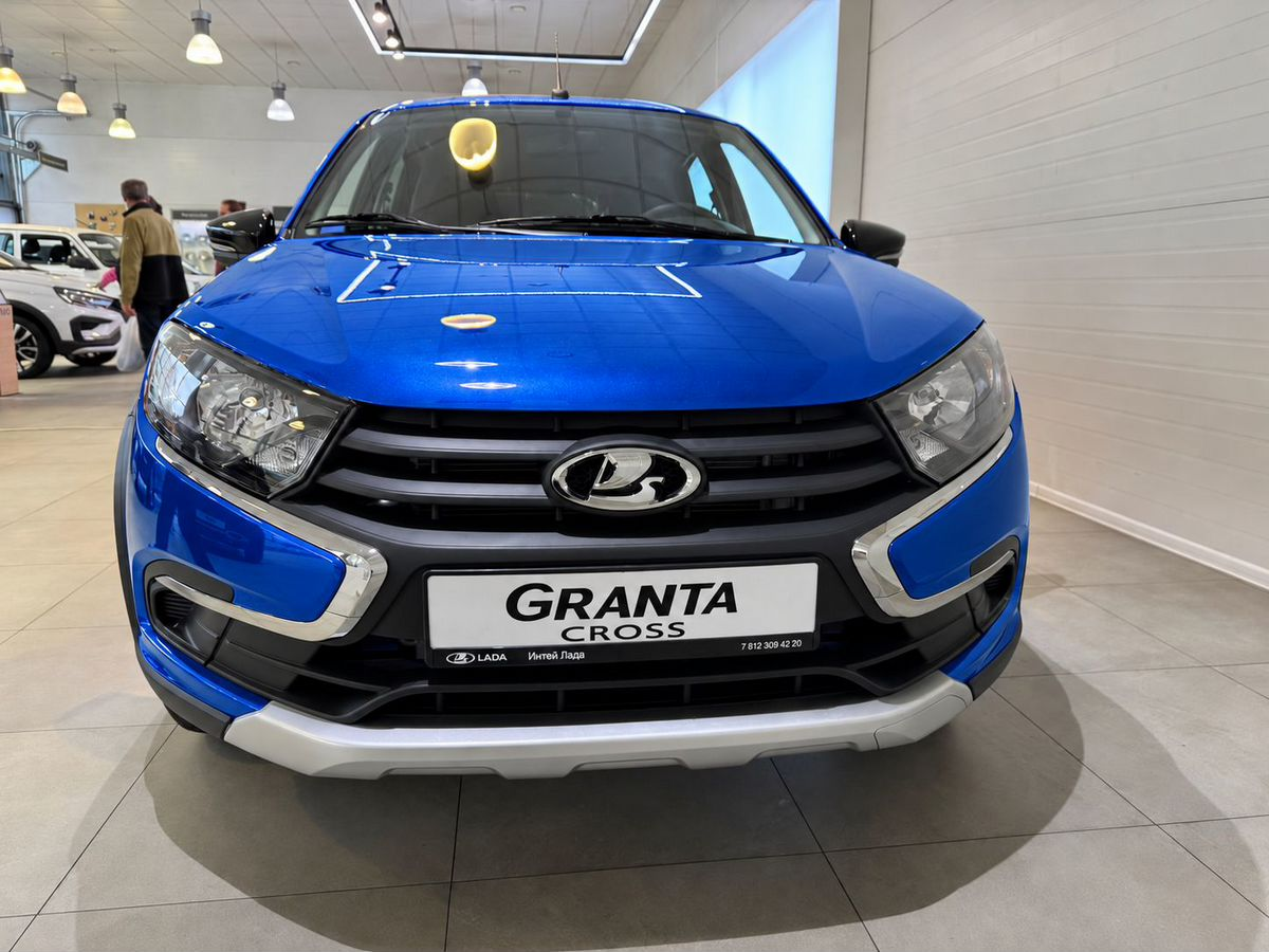 LADA Granta Active Cross I Рестайлинг, Синий "Капитан" металлик, 1054500 рублей, вид 3