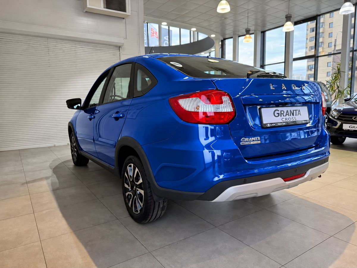 LADA Granta Active Cross I Рестайлинг, Синий "Капитан" металлик, 1054500 рублей, вид 4