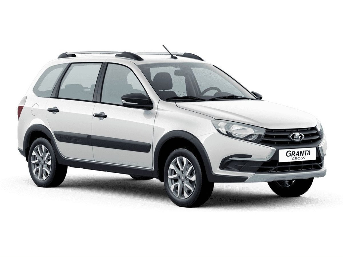 LADA Granta Cross I Рестайлинг, Белый "Ледниковый", 884000 рублей, вид 2