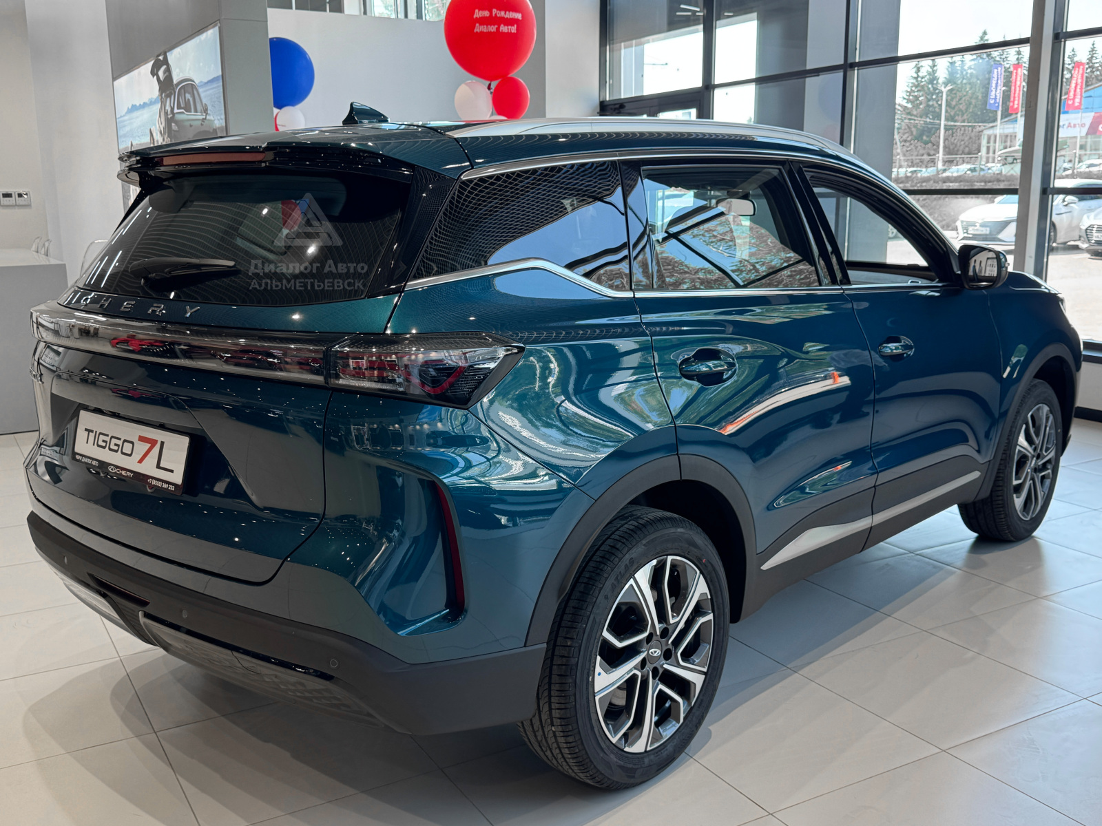 Chery Tiggo 7L I, Морской синий, 2118600 рублей, вид 5