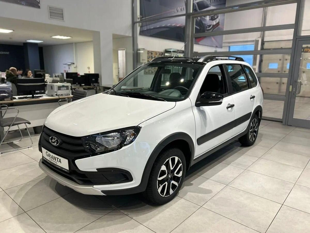 LADA Granta Cross I Рестайлинг, Белый "Ледниковый", 1015832 рублей, вид 2