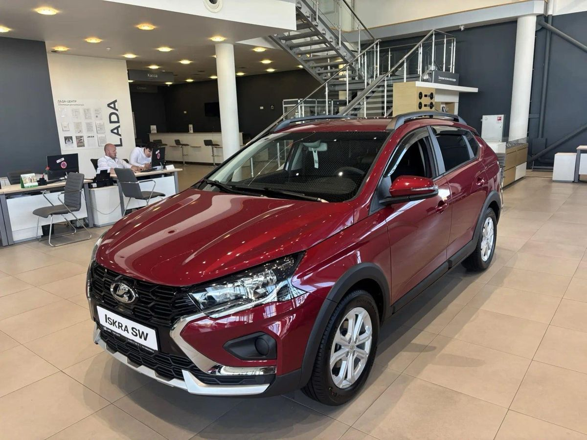 LADA Iskra SW Cross I, Бордовый "Фламенко" металлик, 1399464 рублей, вид 2