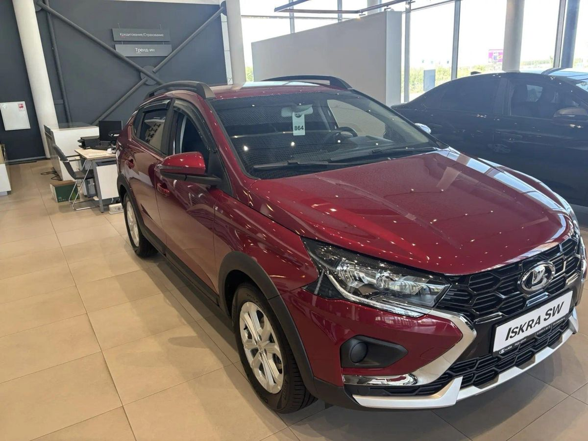 LADA Iskra SW Cross I, Бордовый "Фламенко" металлик, 1399464 рублей, вид 3