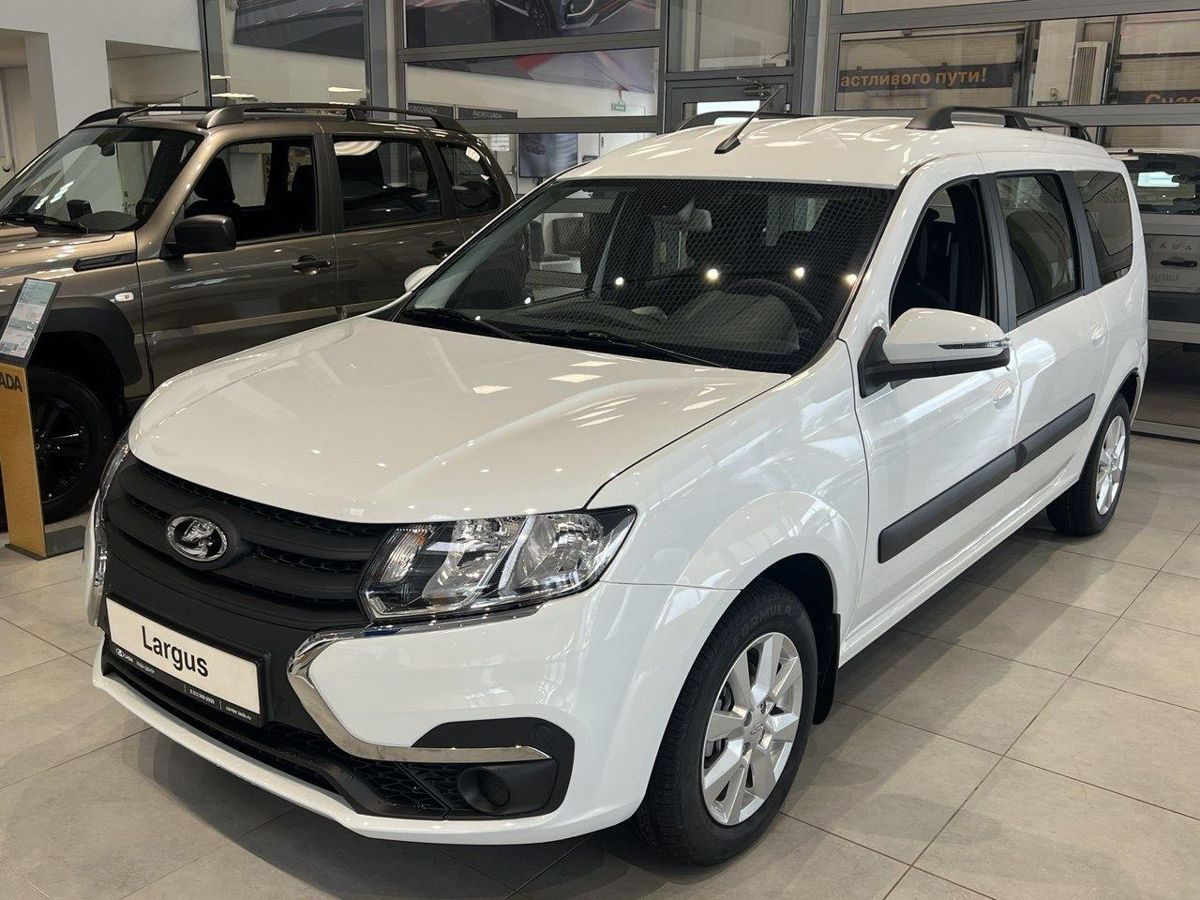 LADA Largus I Рестайлинг, Белый "Ледниковый", 1312978 рублей, вид 3
