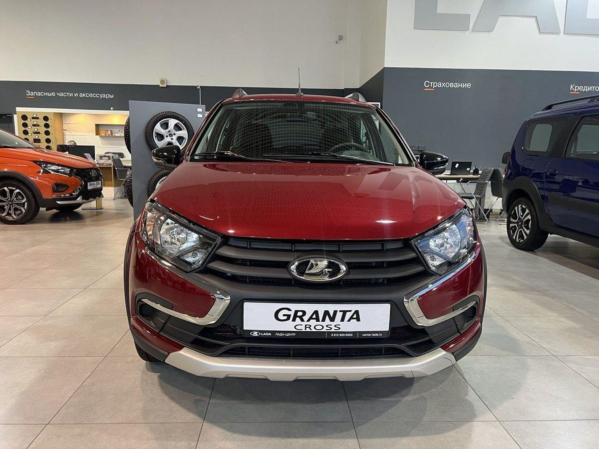 LADA Granta Cross I Рестайлинг, Бордовый "Фламенко" металлик, 900200 рублей, вид 2