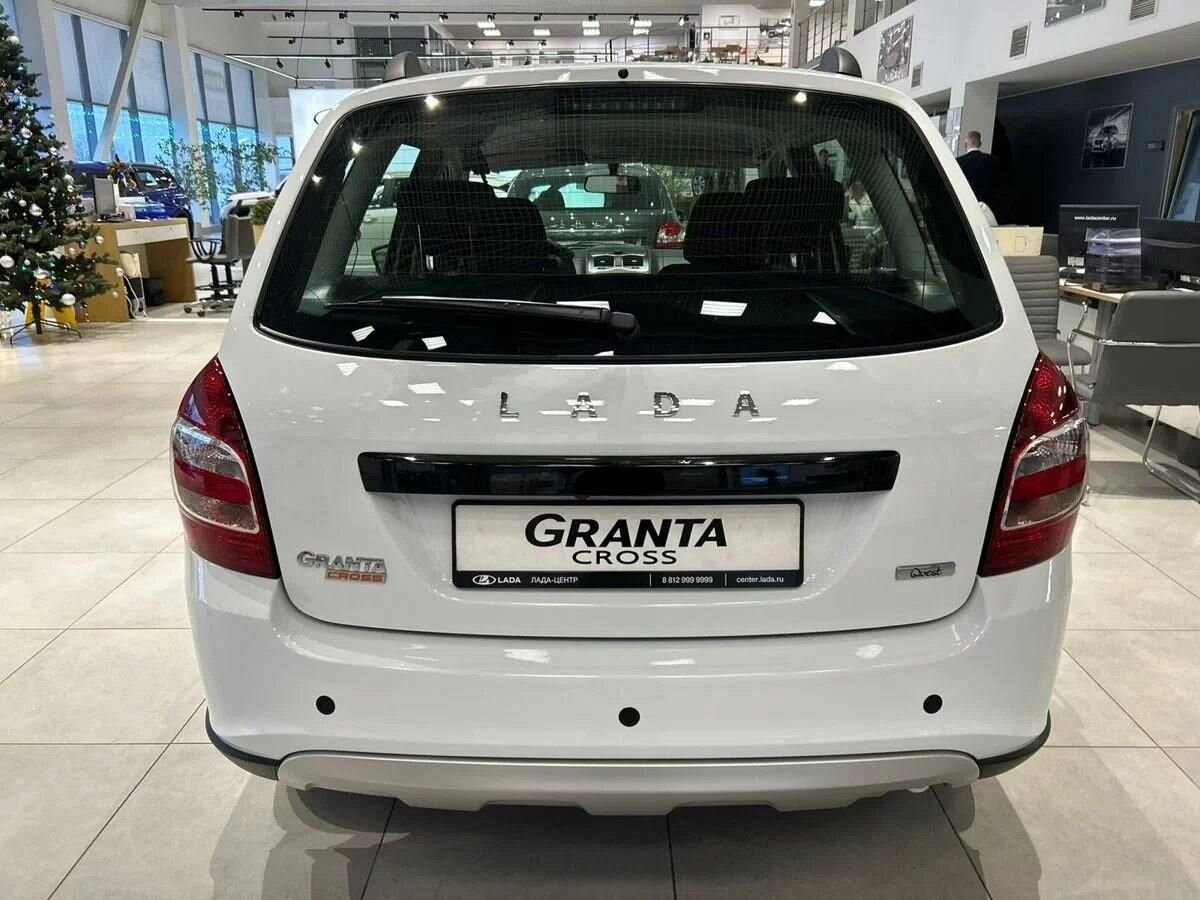 LADA Granta Cross I Рестайлинг, Белый "Ледниковый", 1015832 рублей, вид 4
