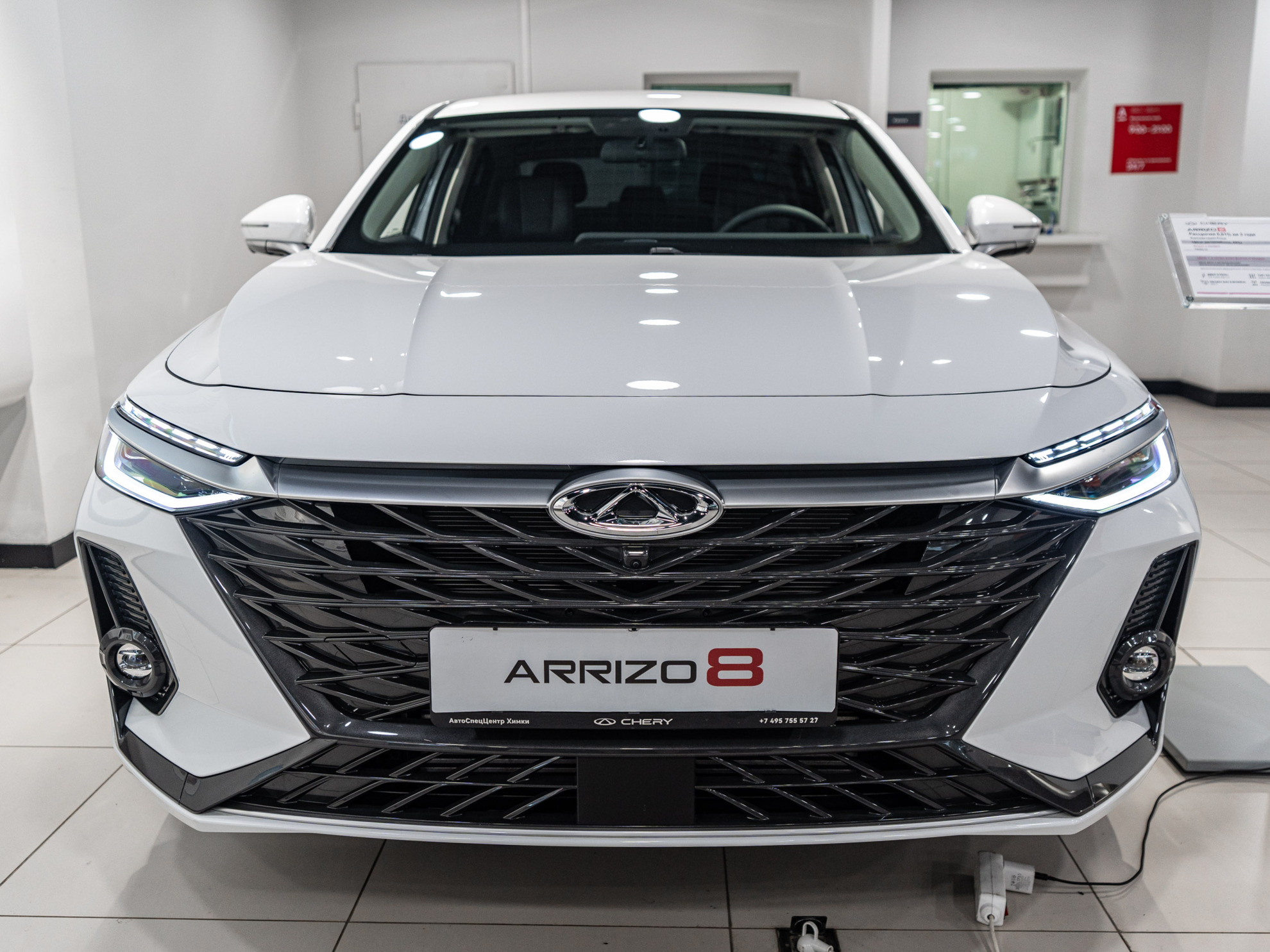Chery Arrizo 8 I, Искрящийся белый, 2360000 рублей, вид 5