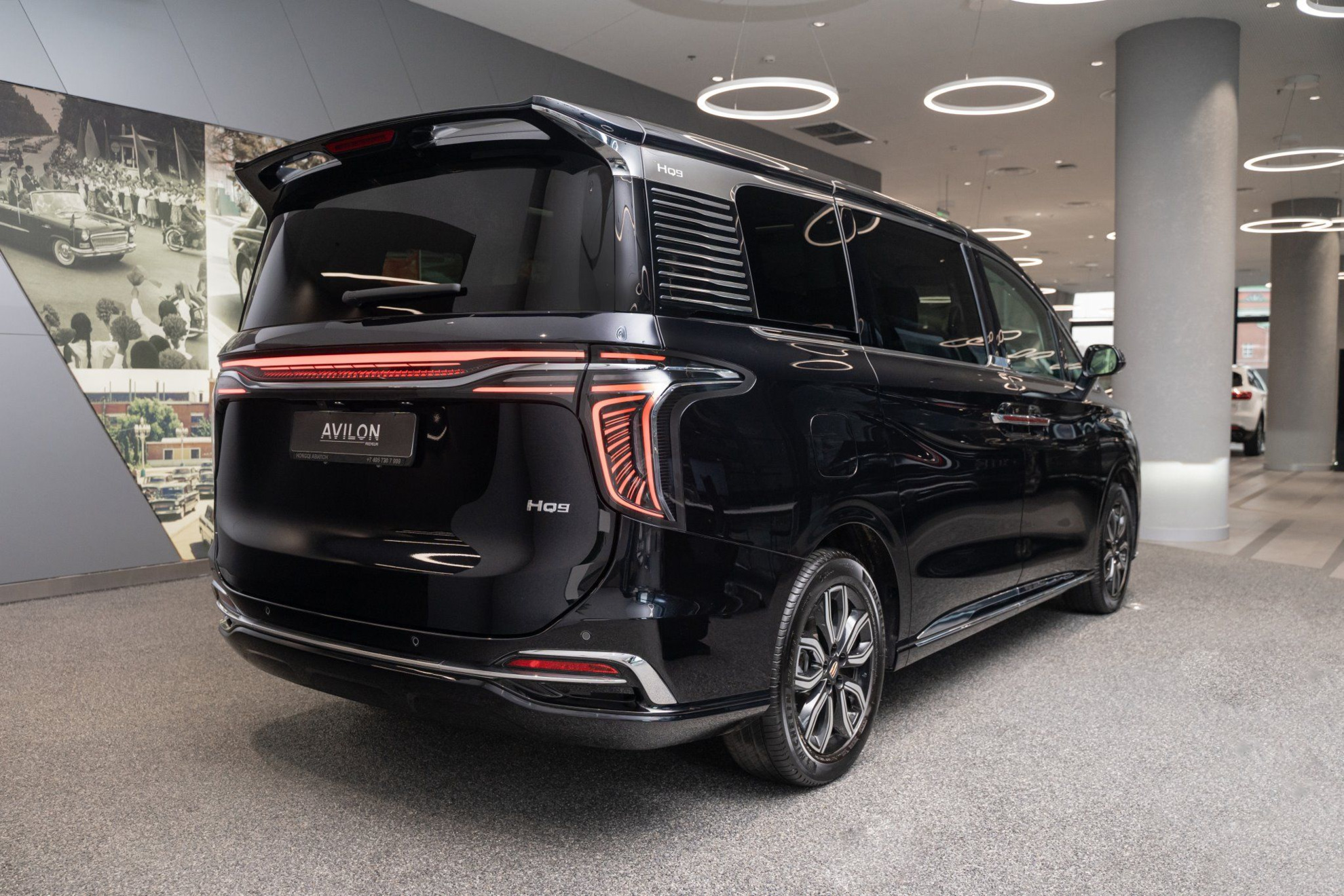 Hongqi HQ9 I, Черный / Dark Night, 6353780 рублей, вид 6