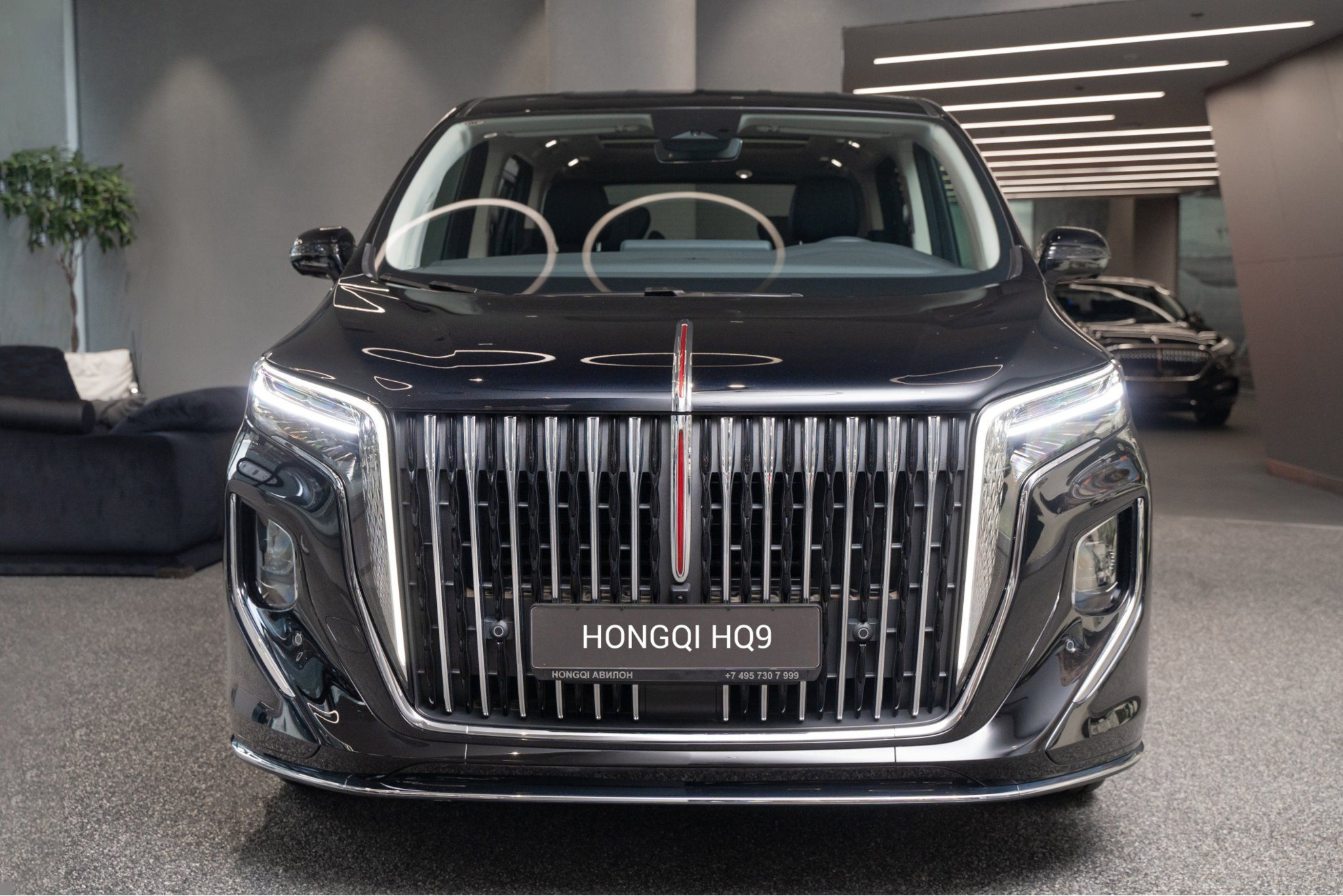 Hongqi HQ9 I, Черный / Dark Night, 6136000 рублей, вид 4