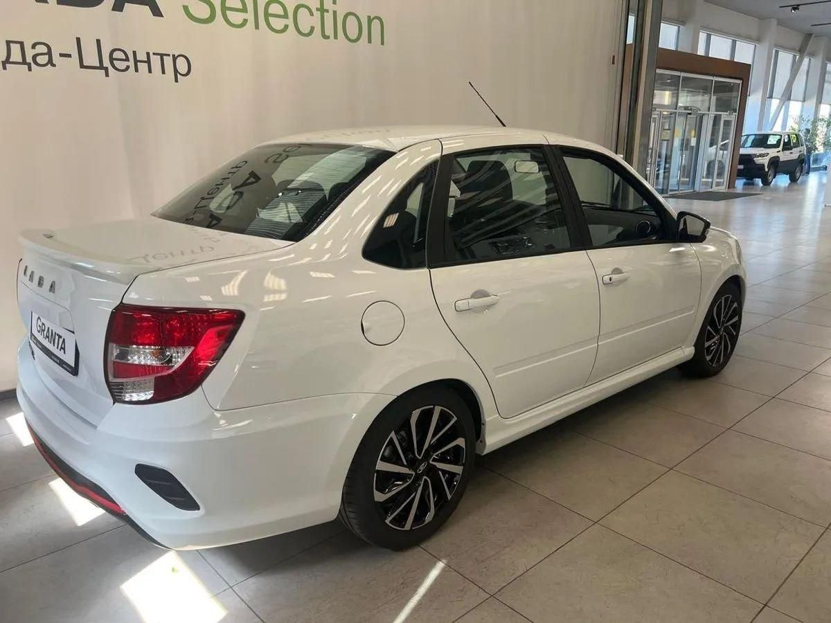 LADA Granta Sport седан I Рестайлинг, Белый "Ледниковый", 1186904 рублей, вид 4