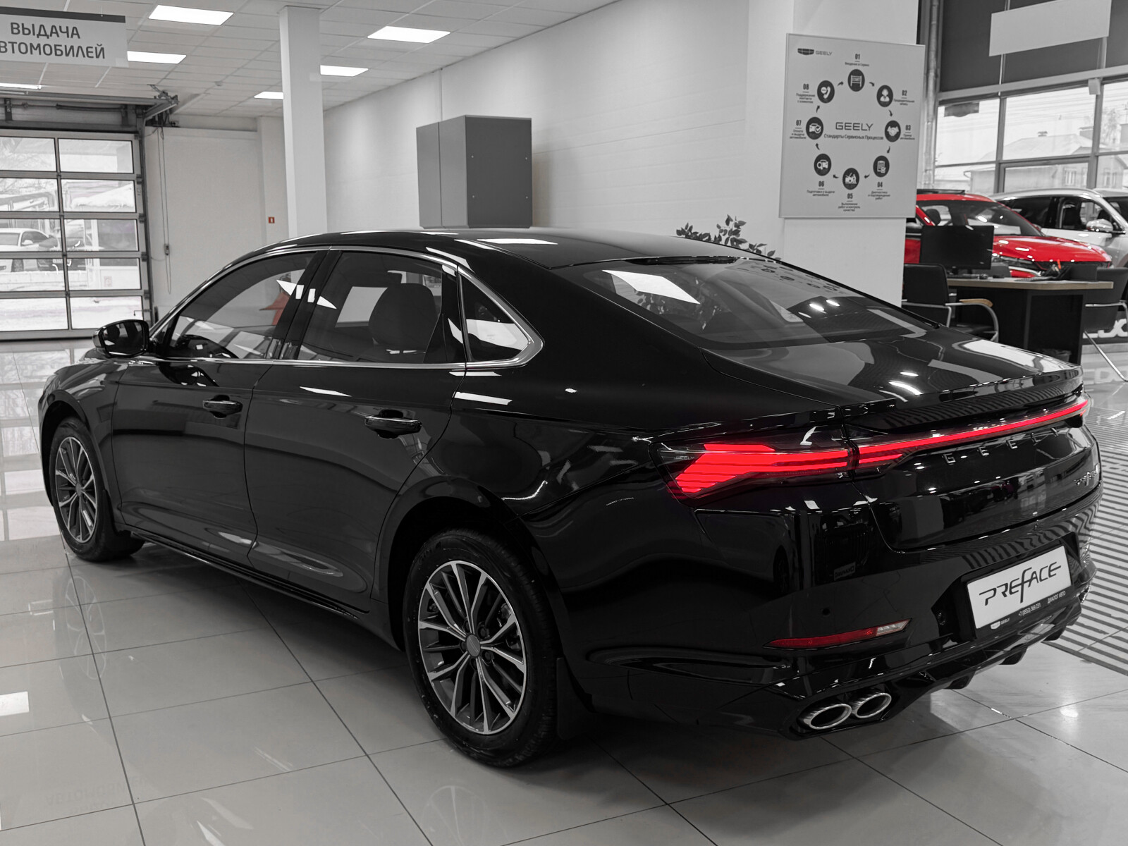 Geely Preface I, Jet Black / Черный металлик, 3314990 рублей, вид 3