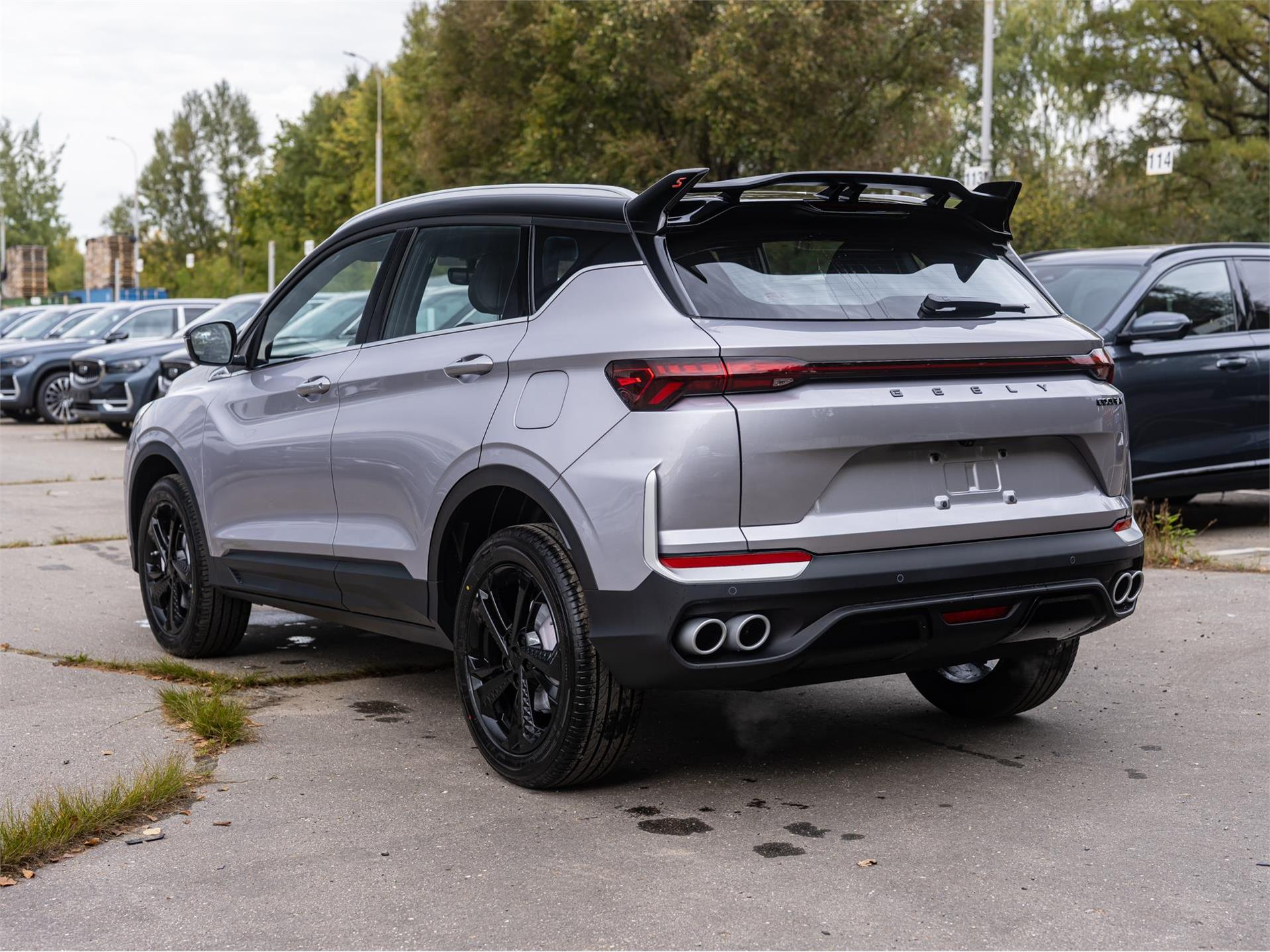 Geely Coolray I Рестайлинг 2, Magnetic Grey / Серый металлик, 1950892 рублей, вид 7